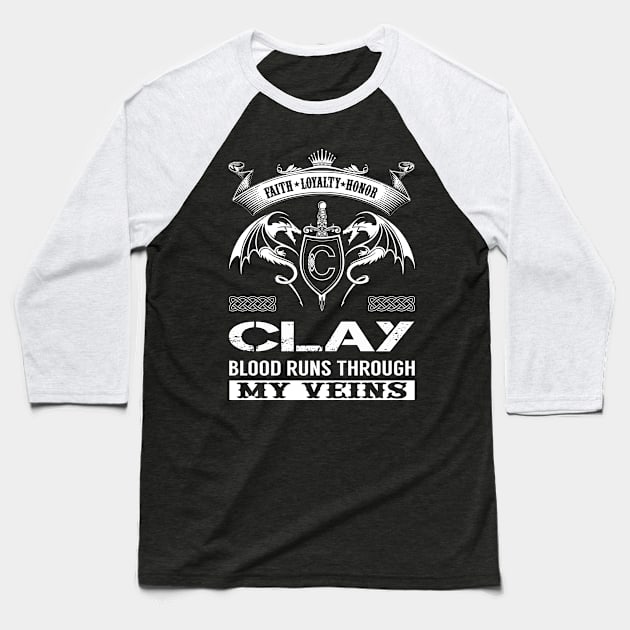 CLAY Baseball T-Shirt by Linets